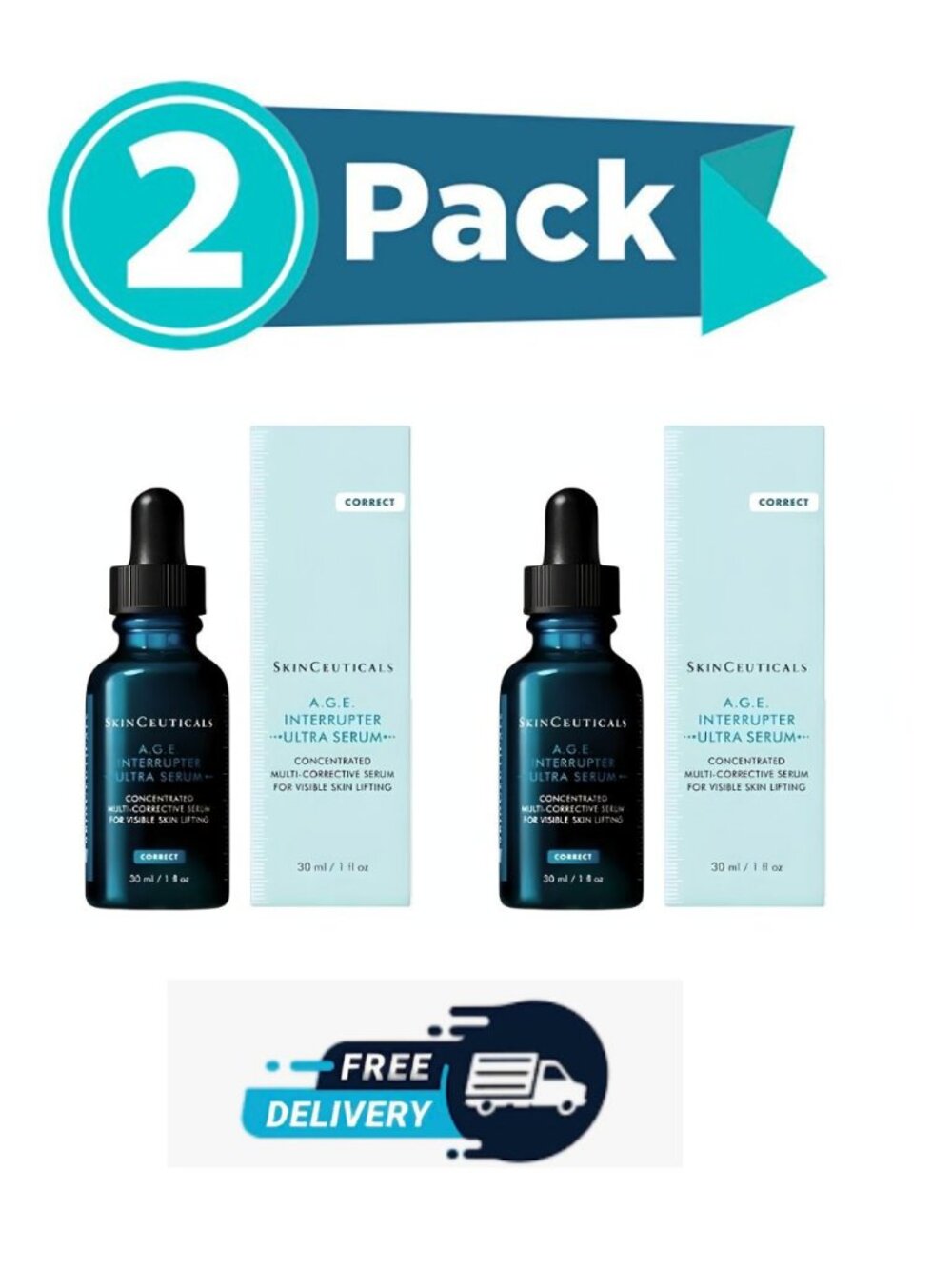 SkinCeuticals AGE A.G.E. Interrupter Ultra Serum Full Size 1 OZ